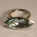 WSTNR20103: Aquamarine, White Gold 750